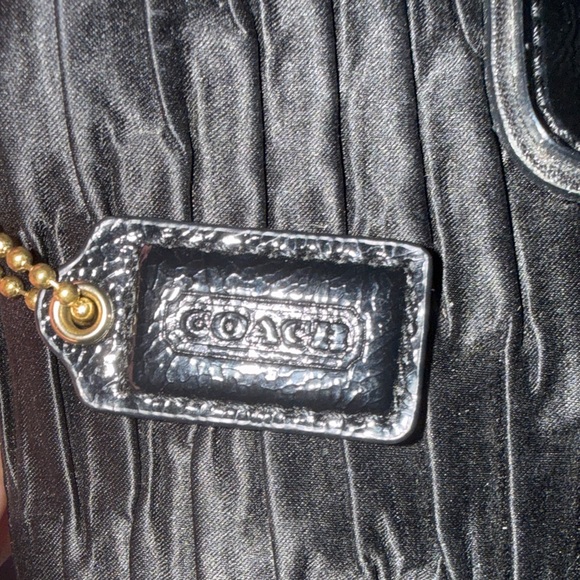 Coach Ashley Gathered Satin Wristlet - Picture 2 of 5